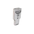 Cartucho de tinta compatible P2V72A, no.730 GY, 300ml para impresoras HP (ORINK BULK)