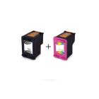 Cartucho de tinta compatible CC644EE / CC641EE, no.300XL (negro+color) (MULTIPACK BULK) para impresoras HP