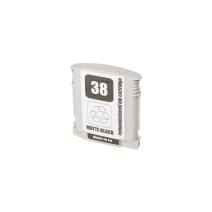 Cartucho de tinta remanufacturado C9412A, no.38 para impresoras HP (BULK), mate