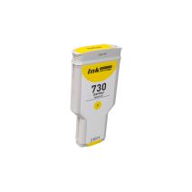 Cartucho de tinta compatible P2V70A, no.730 Y, 300ml para impresoras HP (ORINK BULK)